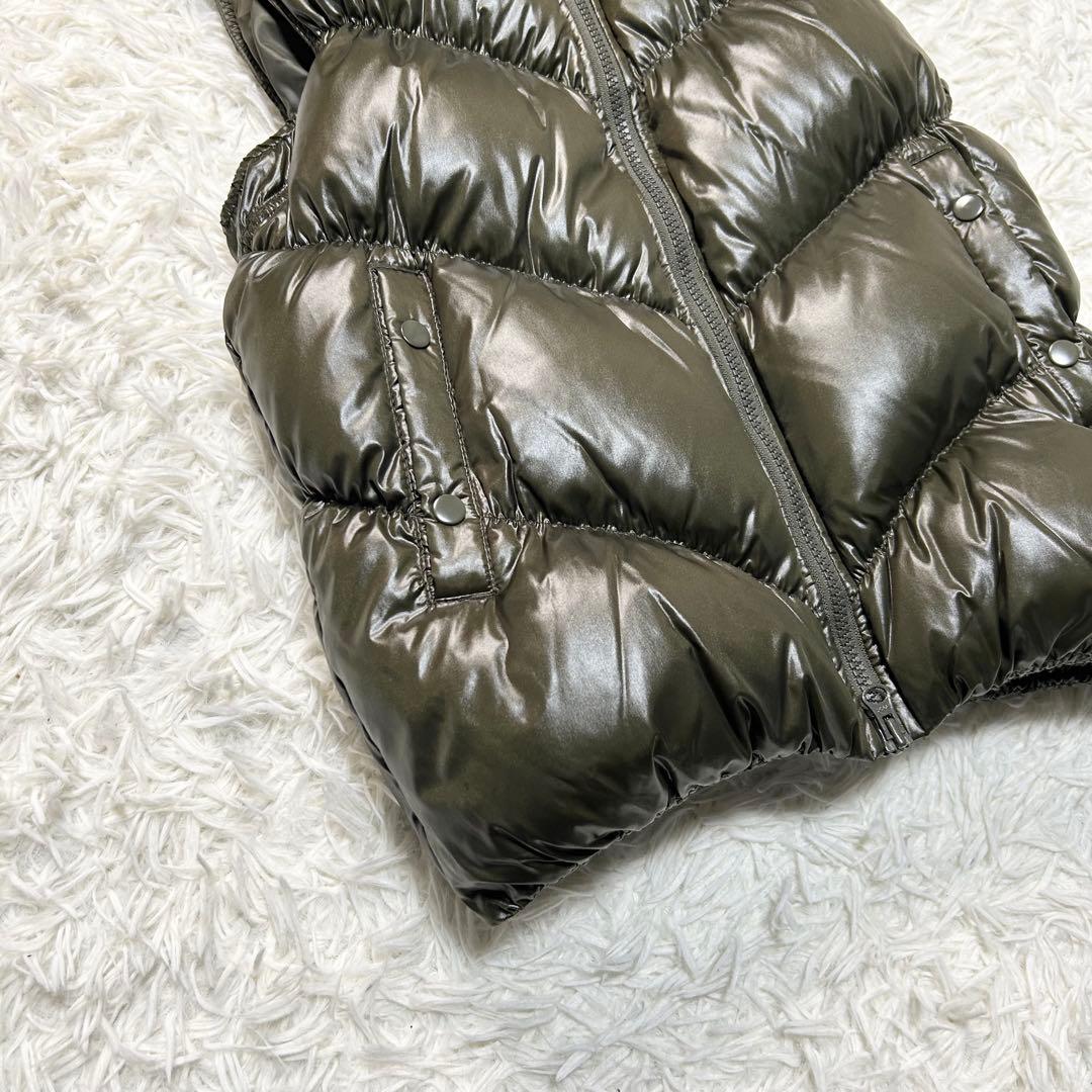 極美品 OLD GAP ダウンベスト y2k 平成ギャル お兄系 ファー 茶色