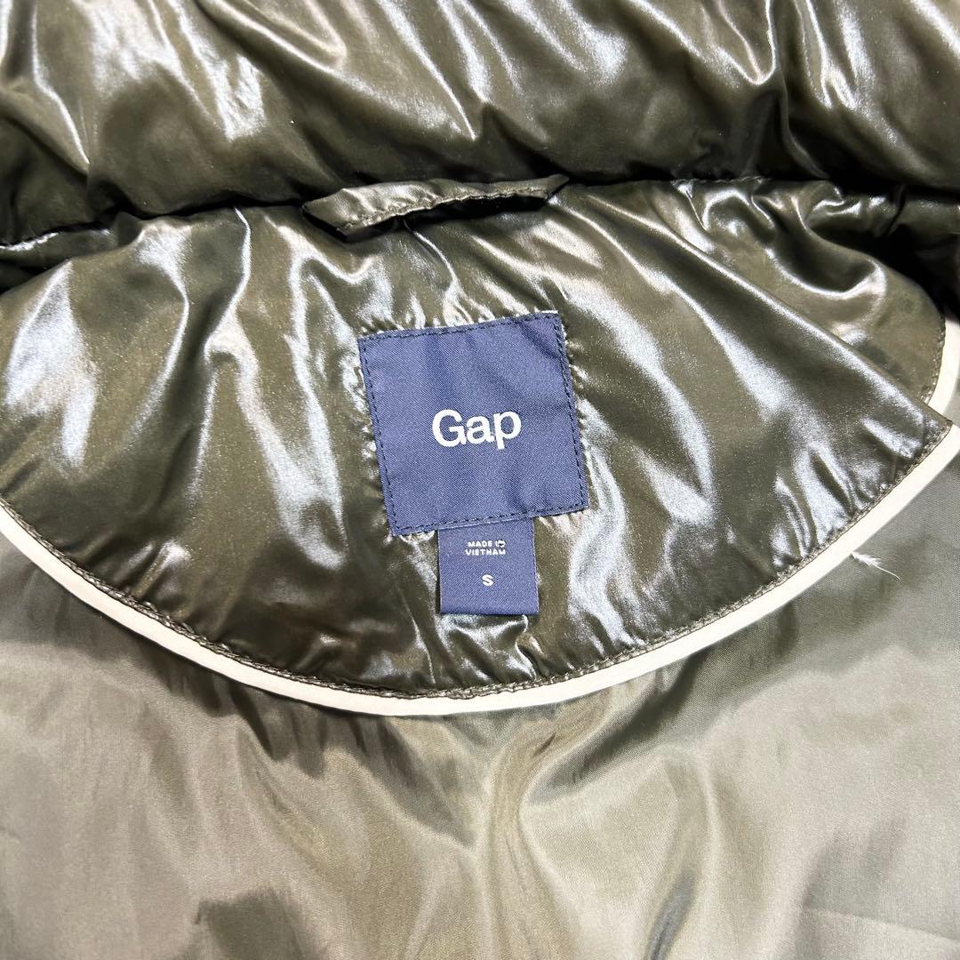 極美品 OLD GAP ダウンベスト y2k 平成ギャル お兄系 ファー 茶色
