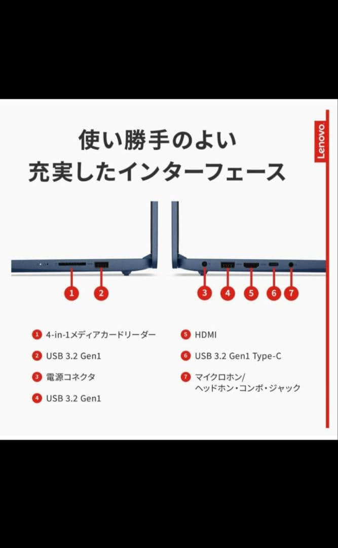 IdeaPad Slim 3 14インチ アビスブルー