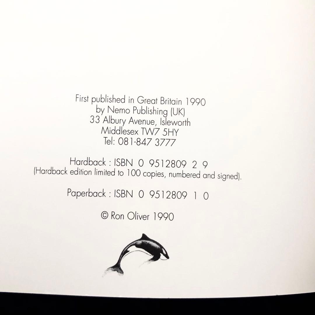 ロン・オリヴァー 写真集「portraits」1990年 初版