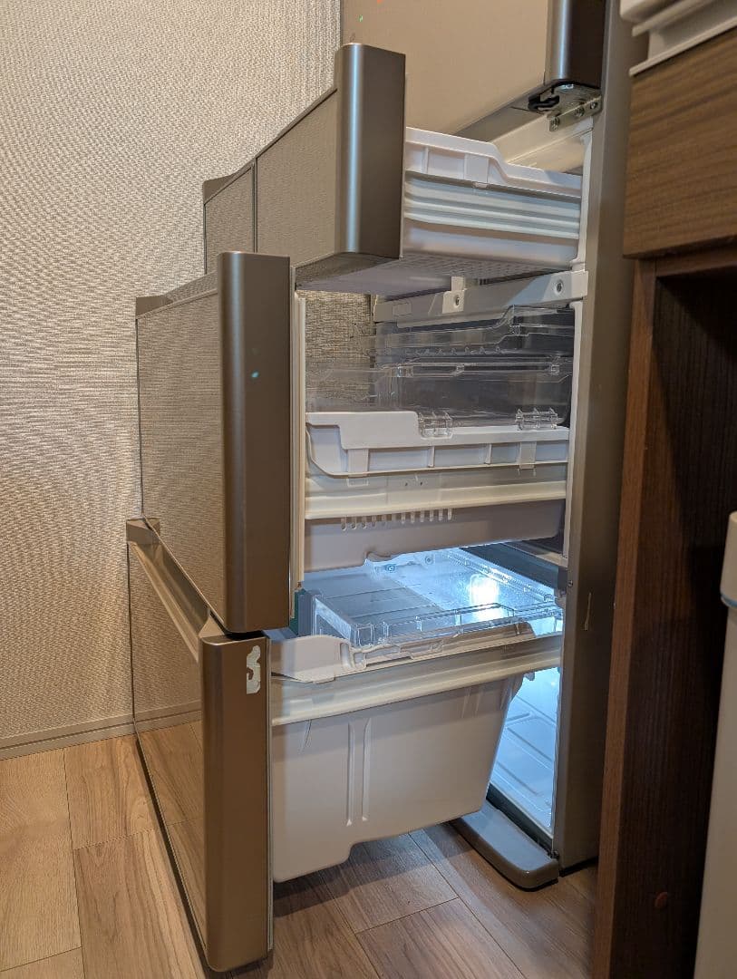 日立 冷蔵庫 415L R-S4200E 真空チルド【梱包・発送たのメル便】