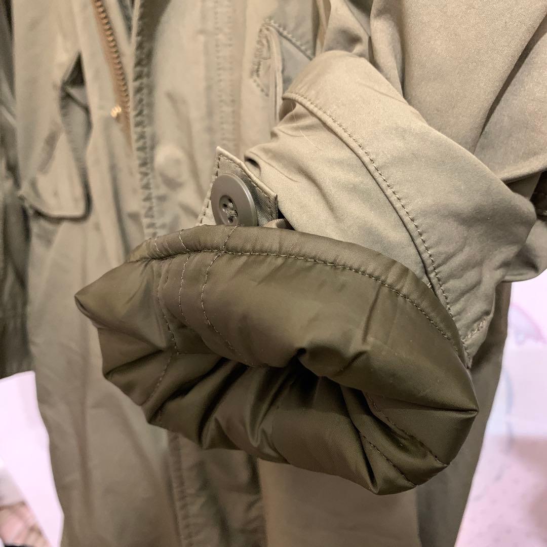 ドゥーズィエムクラス M65 モッズコート キルティング　コートファー