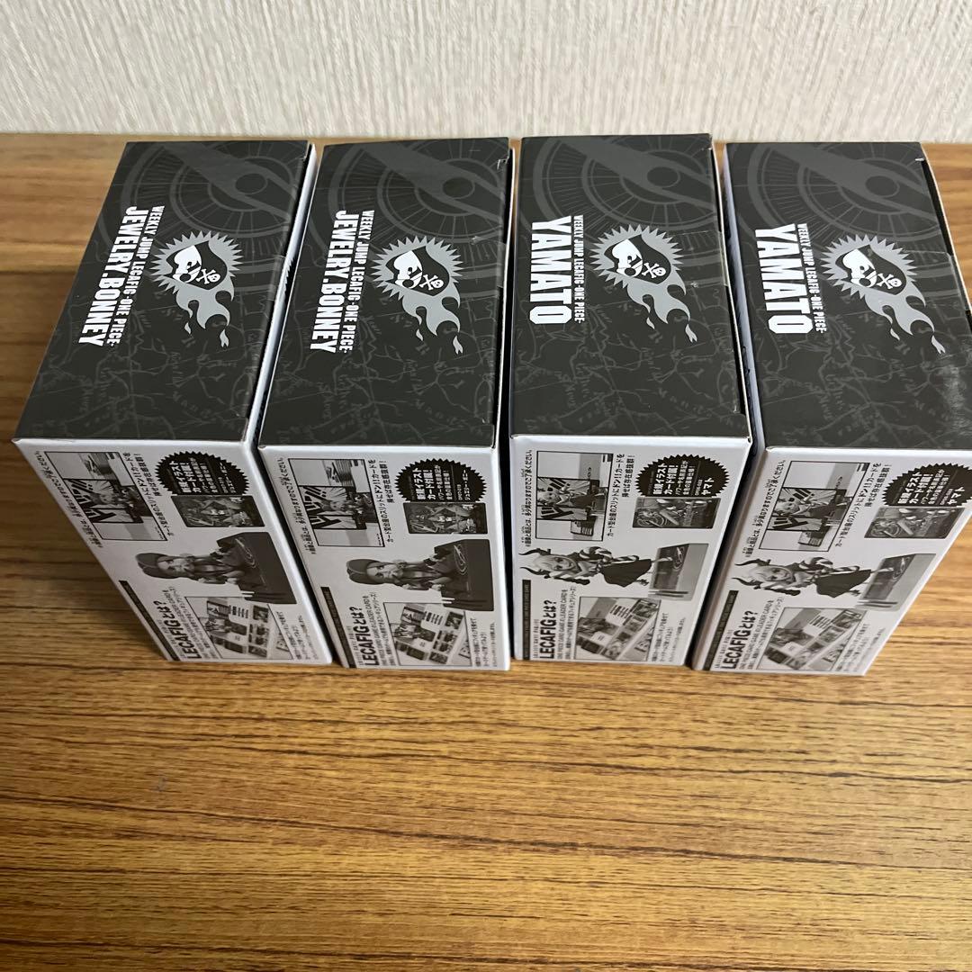 ワンピースカード　ボニー　ヤマト　レカフィグ　未開封　4個セット