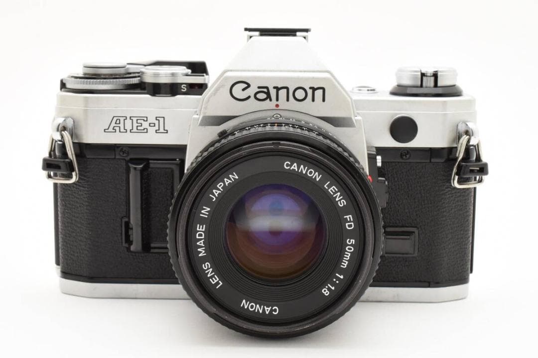 ■ 美品 ■ キャノン　Canon AE-1 + NEW FD 50mm 1.8