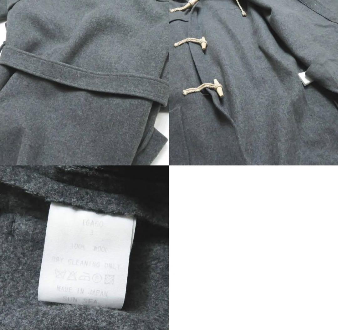 SUNSEA サンシー 16AW Melton Knight Coat