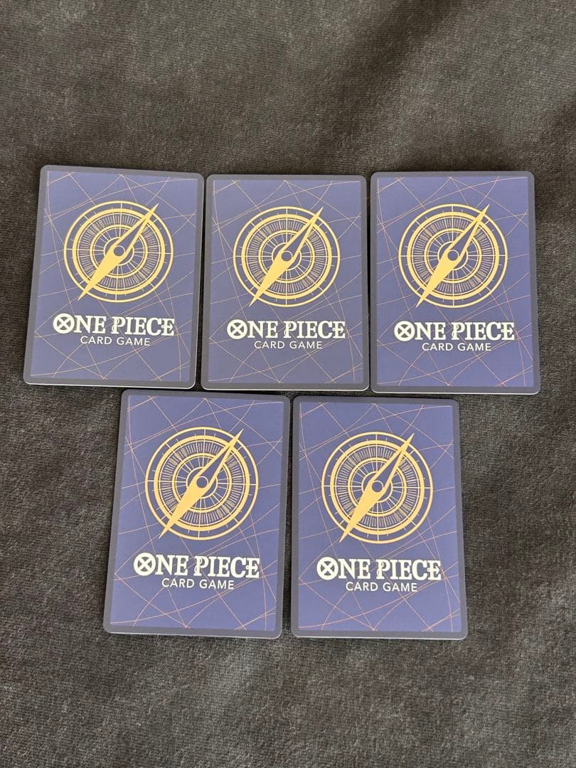 ワンピースカード　受け継がれる意志 五老星セット rパラレル　5枚セット