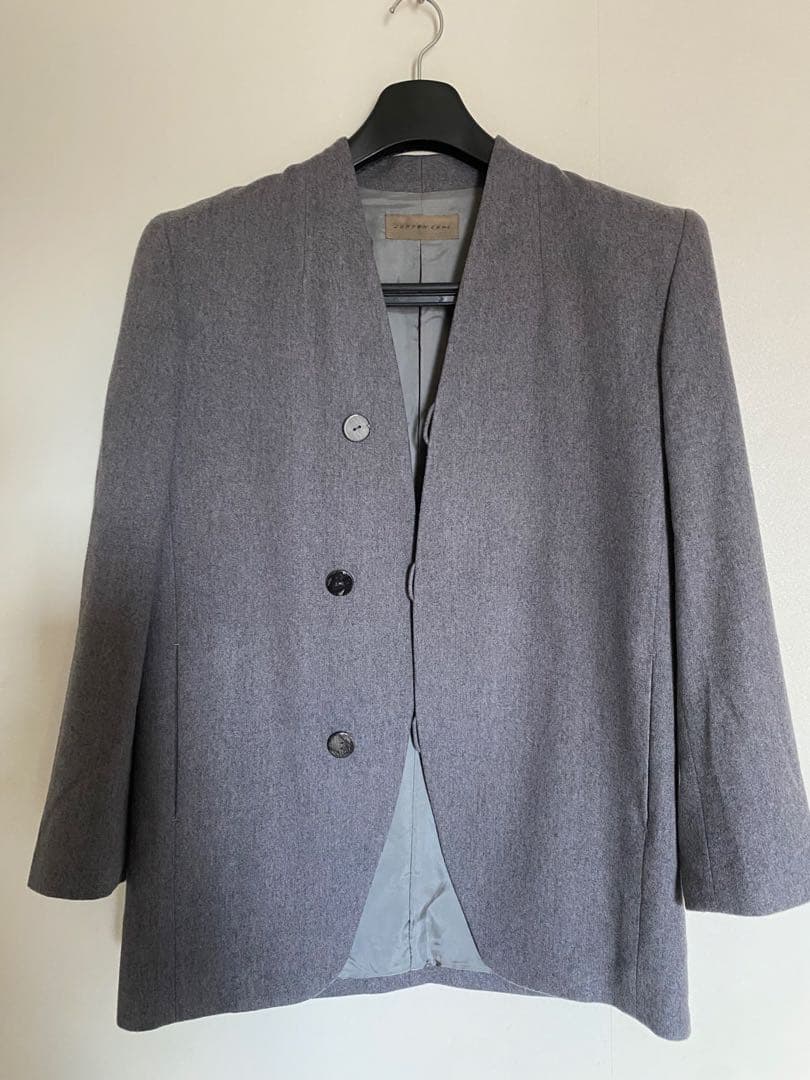 【美品】JURGEN LEHL ノーカラージャケット 90s