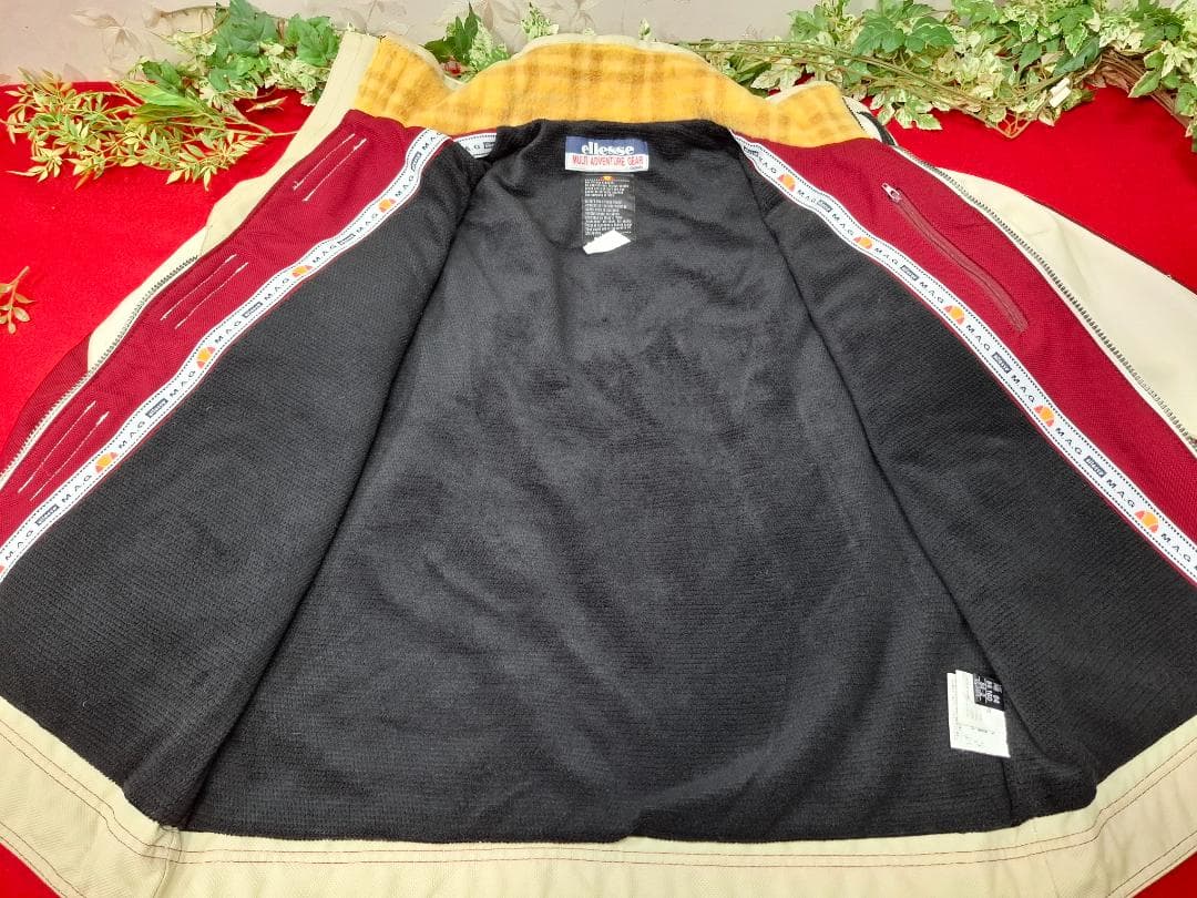 8AA1336 ellesseエレッセ mitral スキーウエア上下セット