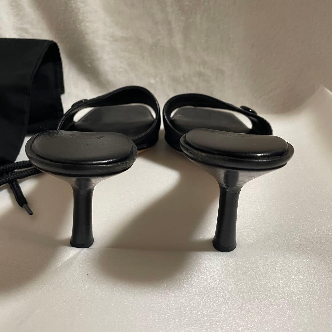 CHANEL ニュートラベルライン ミュール 37 サンダル