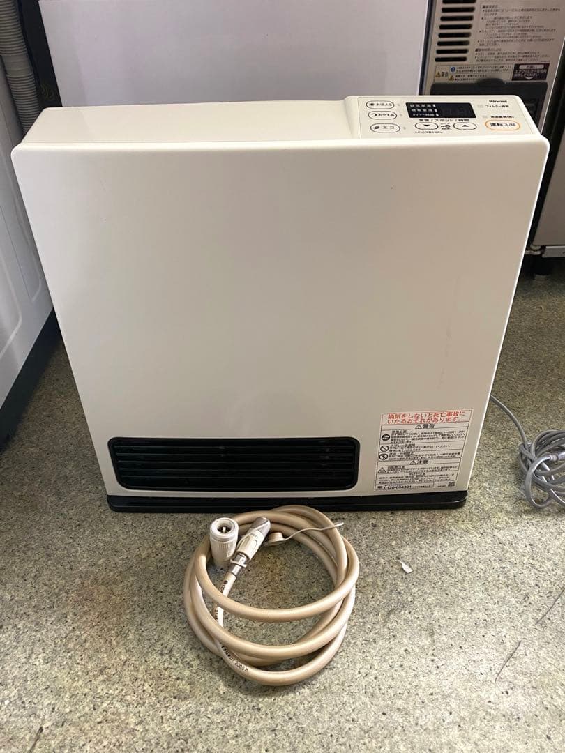 リンナイ　ガスファンヒーター　15畳まで　SRC-365E　都市ガス