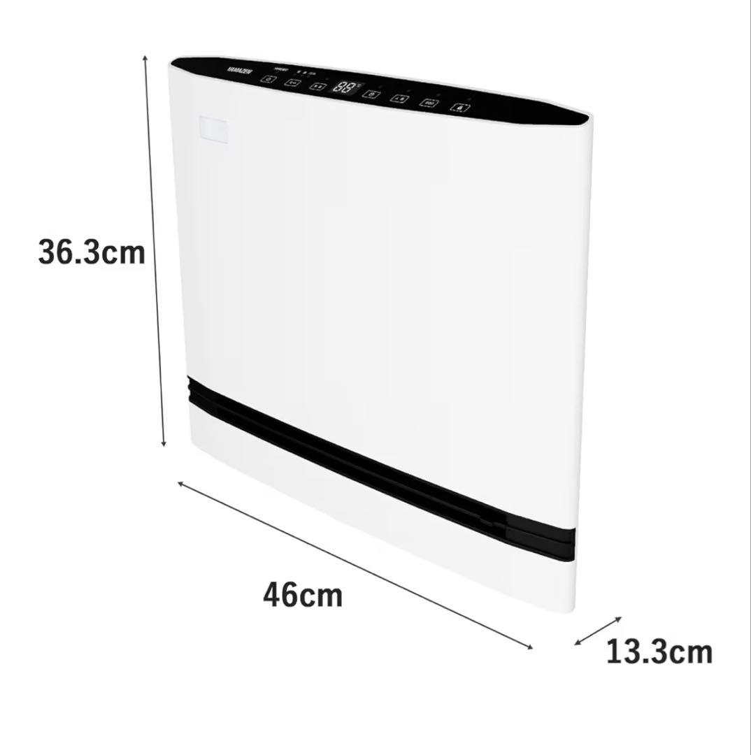 YAMAZEN ワイドスリム　セラミックファンヒーター　DSF-SP12(W)