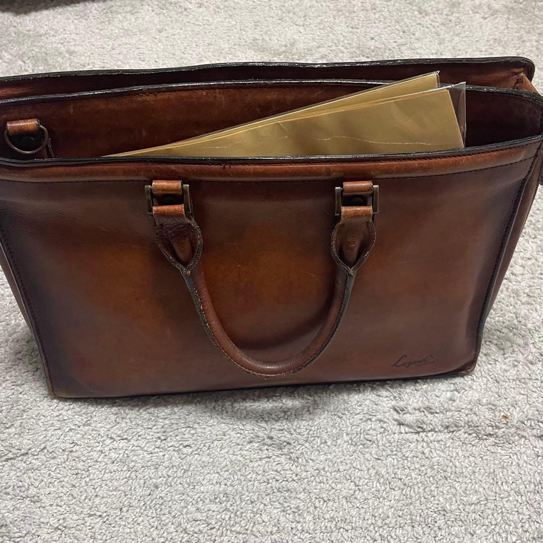 【LUGARD】ビジネスバッグ ブリーフケース 本革 メンズ 青木鞄