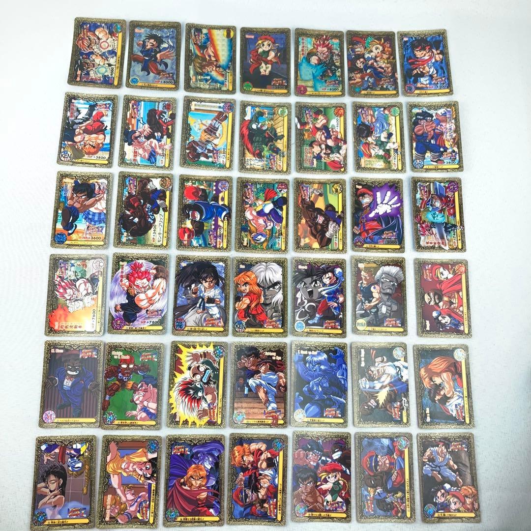ストリートファイターⅡX ZERO カードダス フルコンプ 3弾分 126枚
