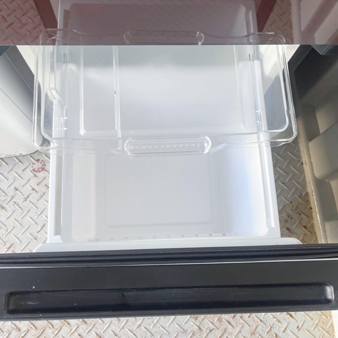 373取付無料！SHARP左右両開きドア スタイリッシュシルバー3ドア冷蔵庫