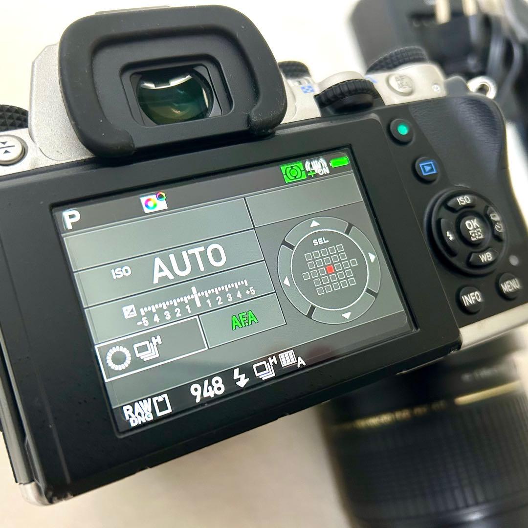 【状態良好】PENTAX KP ミラーレスカメラ 本体とレンズ付き