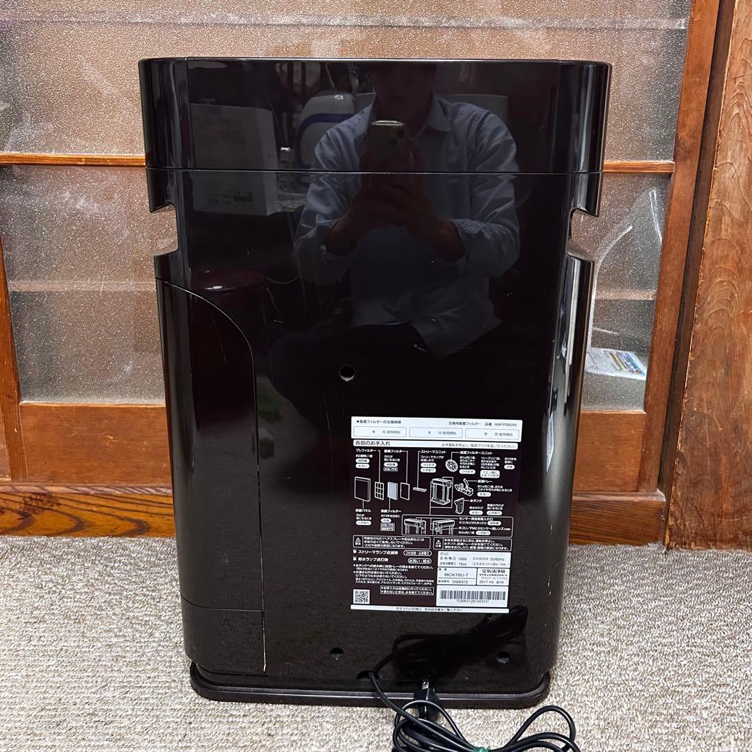 【美品】ダイキン 空気清浄機 MCK70U ブラウン　2017年製