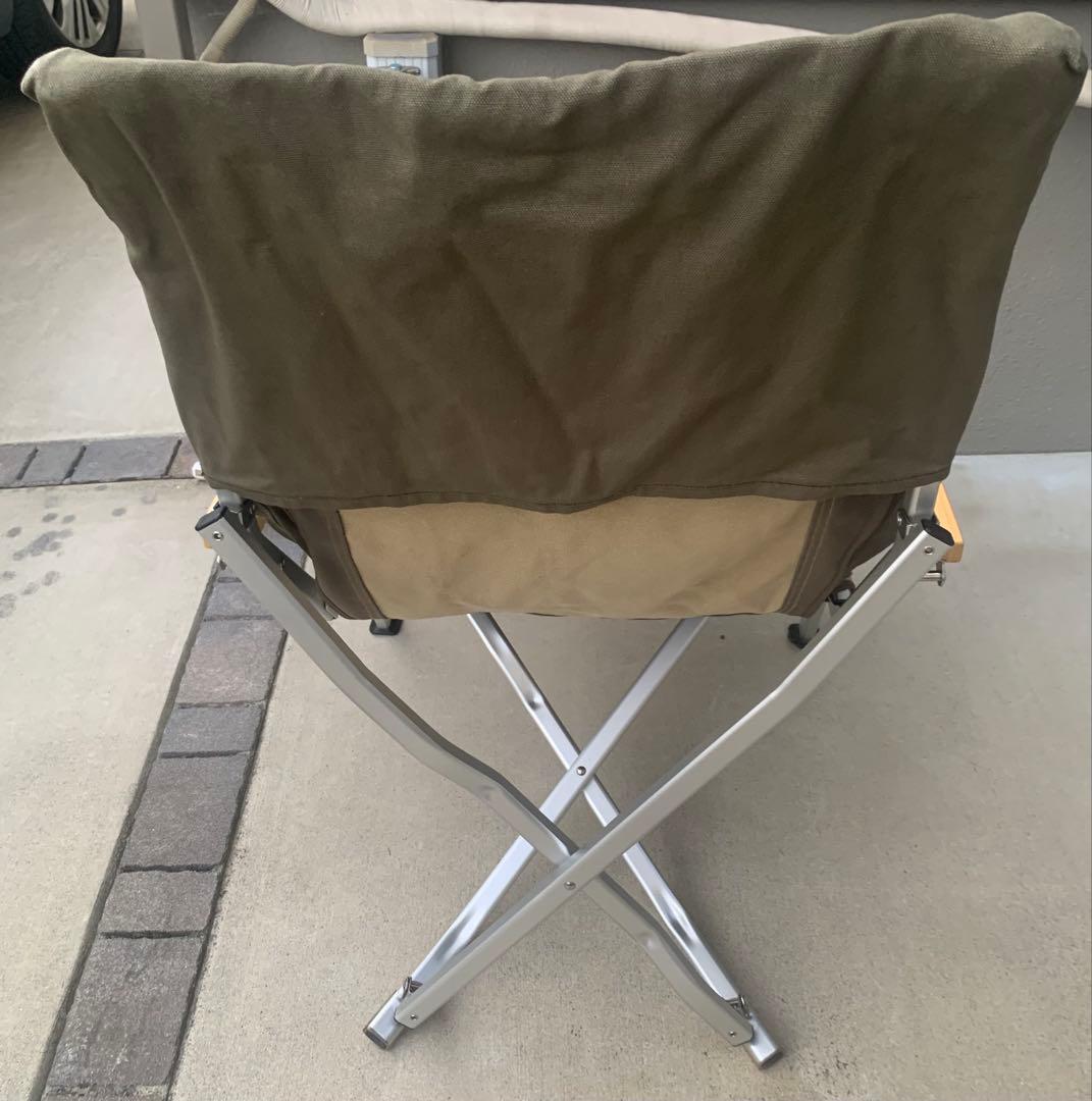 【カバー付き】スノーピーク ローチェア30 カーキ（カバー無しなら千円引き）
