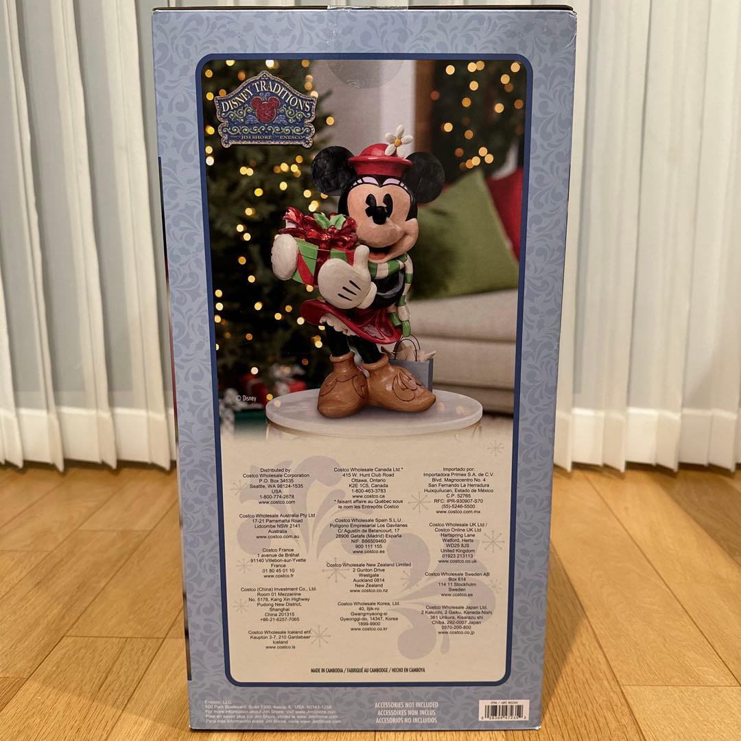 【コストコ　新作】ジム ショア ホリデークリスマス ミニーフィギュア人気完売商品