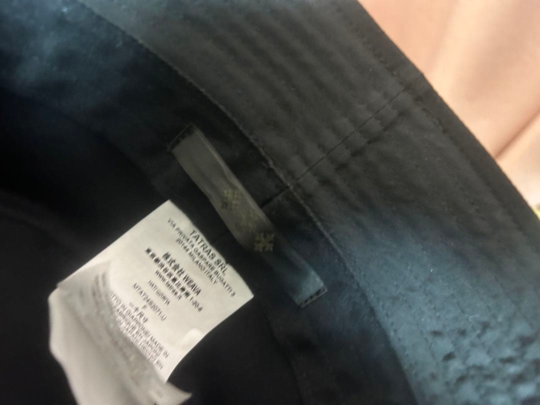 TATRAS ブラック バケットハット