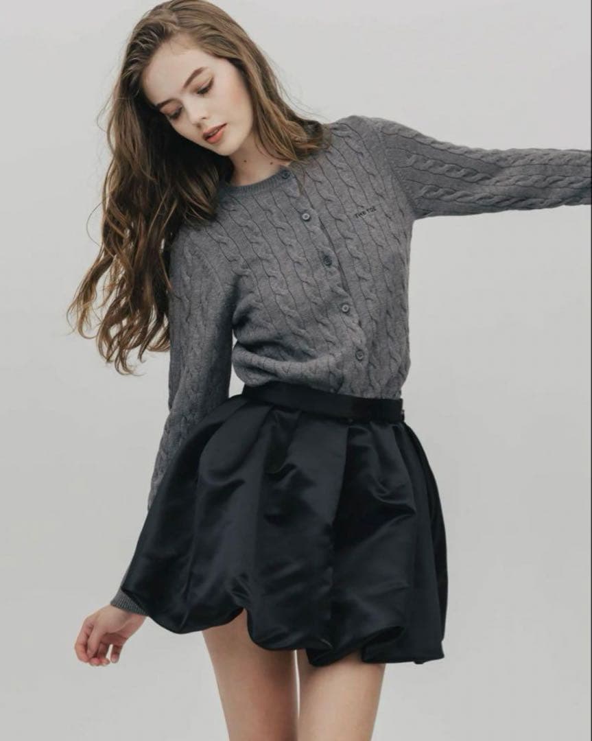 THETOE THE TOE Venice Balloon Skirt ブラック