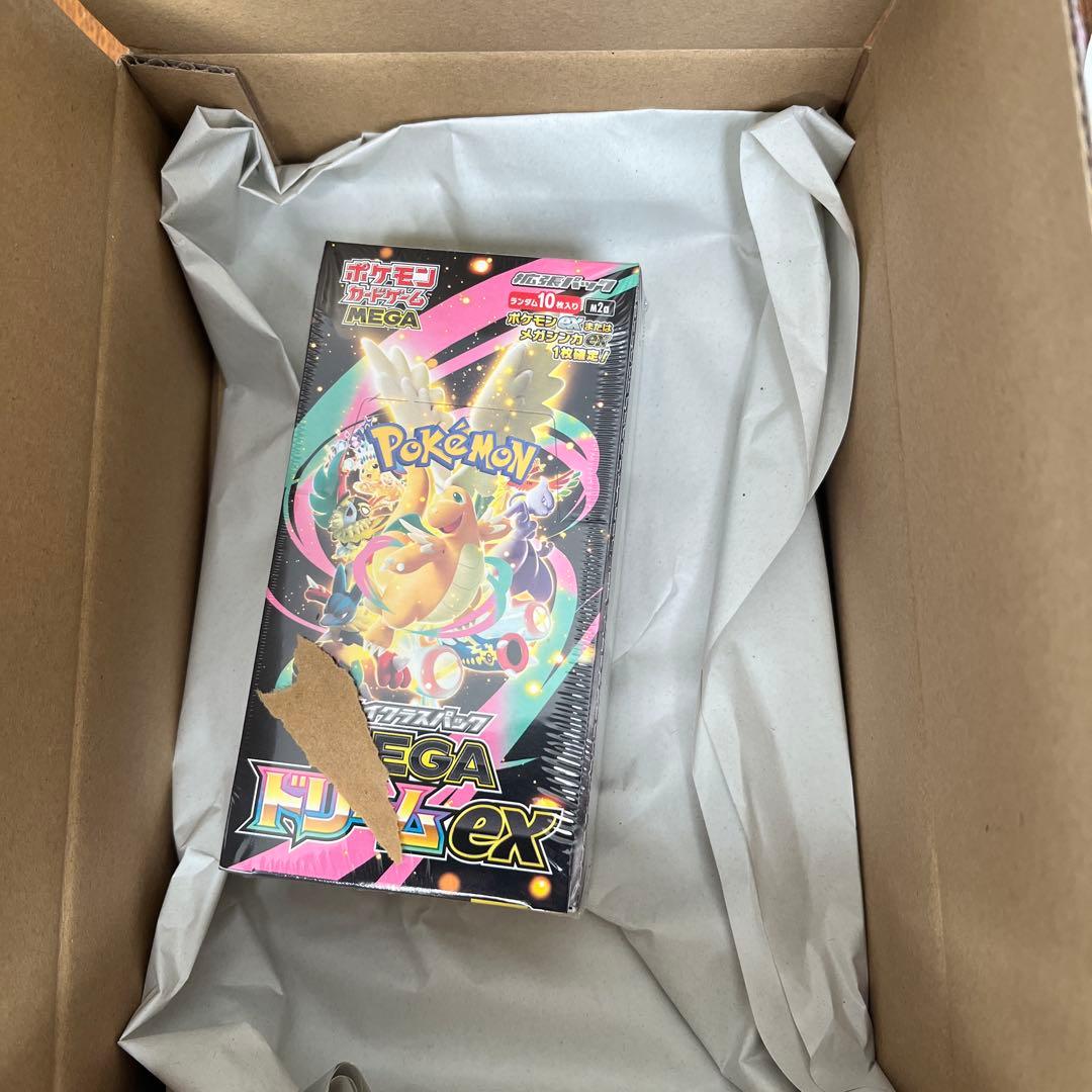 【新品未開封】ポケモンカードゲーム メガドリームEX 5BOX全てシュリンク付き