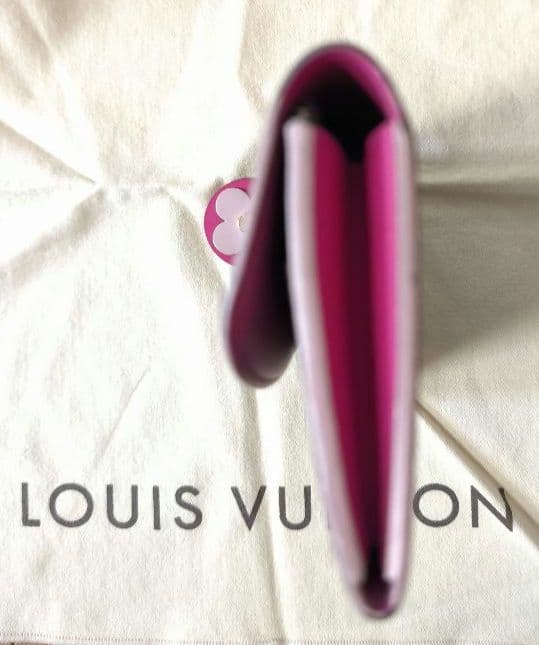 ⚠️ボタン難有ルイヴィトンモノグラム　ポルトフォイユエミリー❤フラワーチャーム