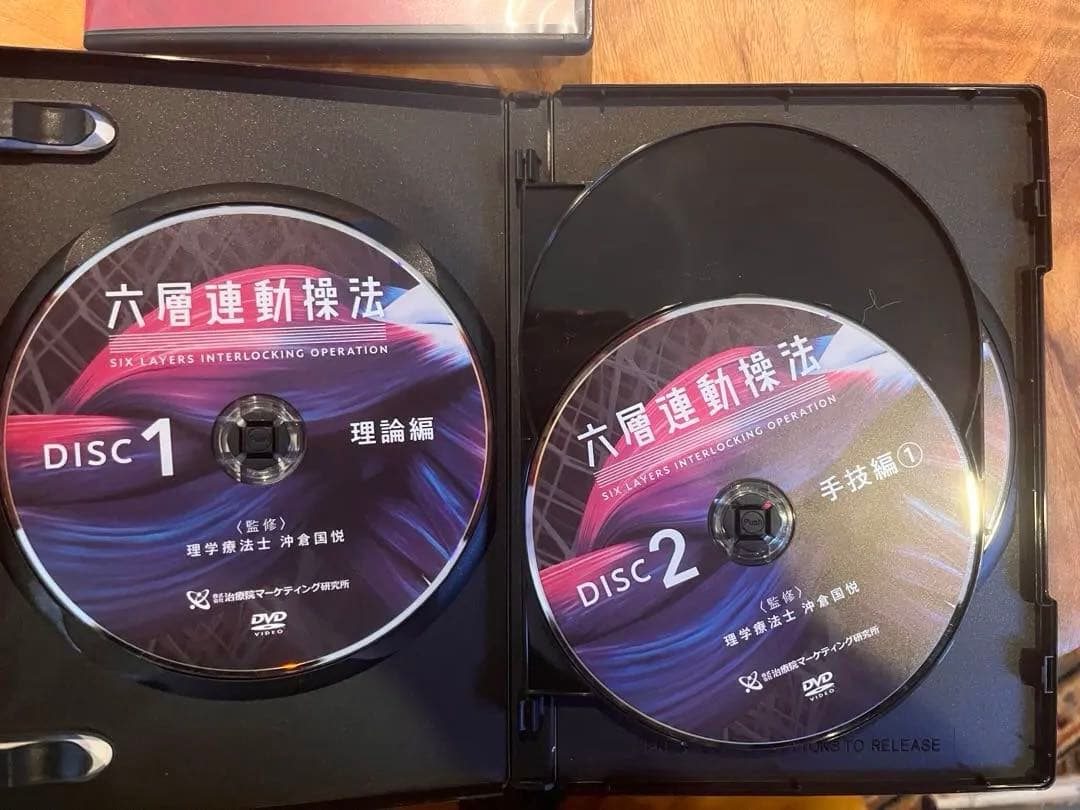 六層連動操法　DVD 7枚フルセット
