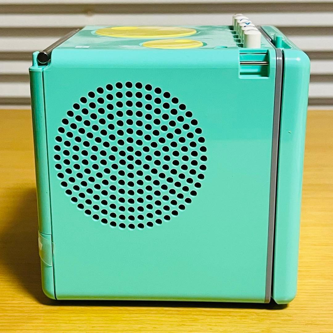 【新品・昭和レトロ】National キューブ型ラジカセ コロカセ RX-90