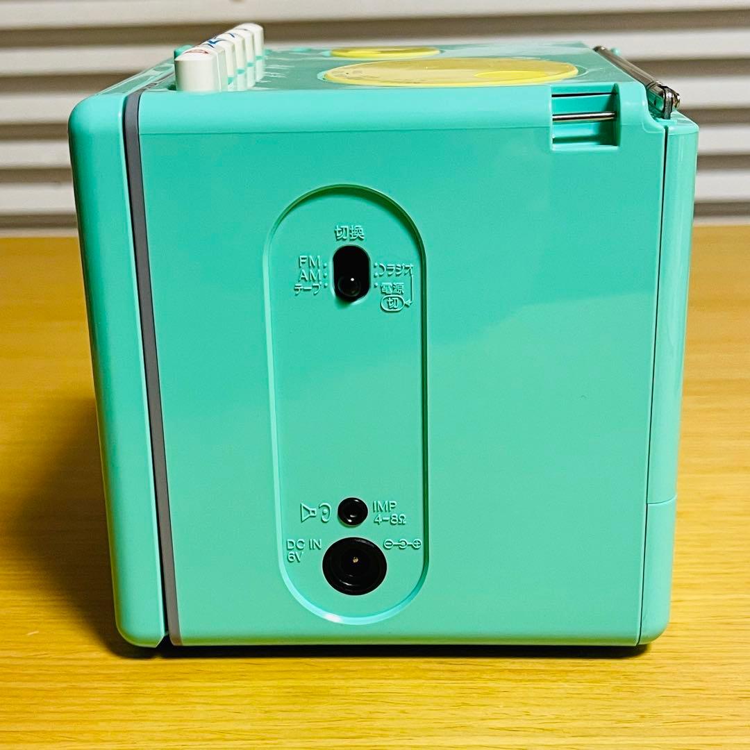 【新品・昭和レトロ】National キューブ型ラジカセ コロカセ RX-90