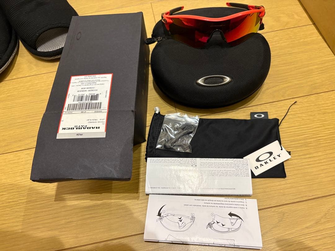 オークリー！レーダーロックパス！プリズムレンズ！