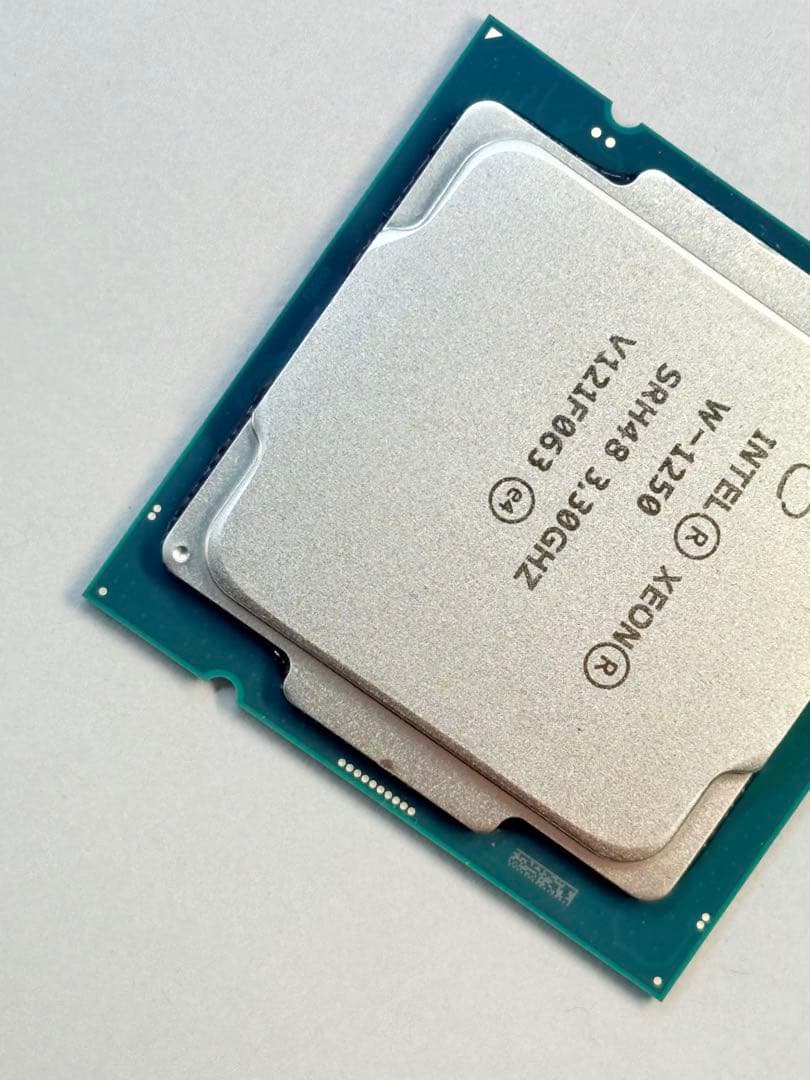 ★高性能CPU★Intel Xeon W-1250★W480チップ用★