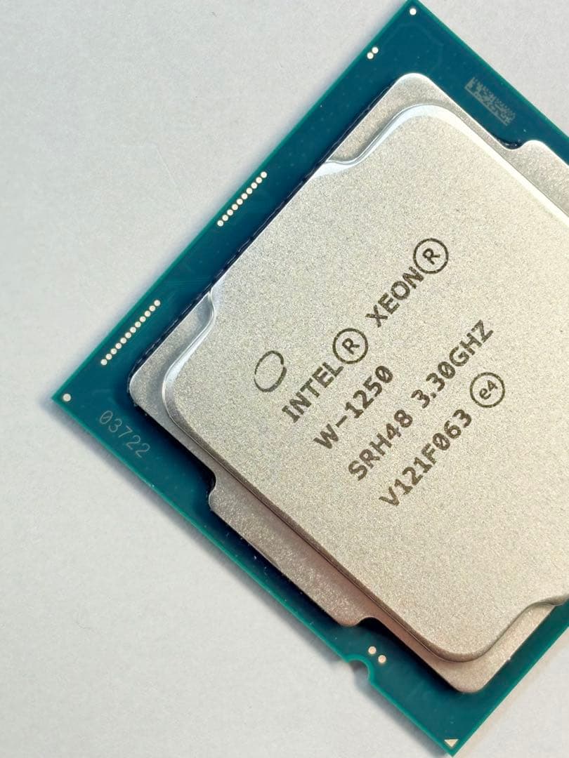 ★高性能CPU★Intel Xeon W-1250★W480チップ用★