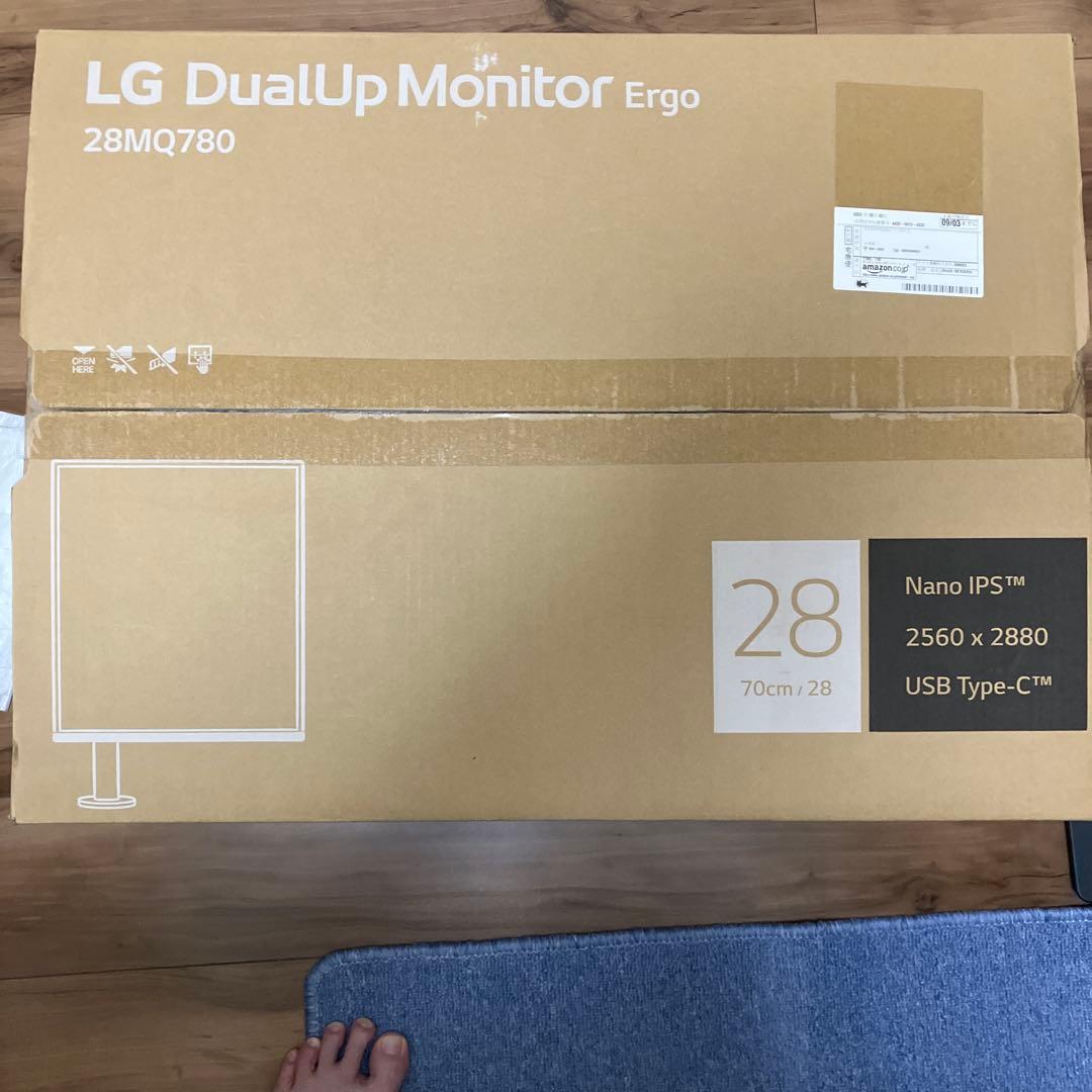LG デュアルアップ モニター 28MQ780