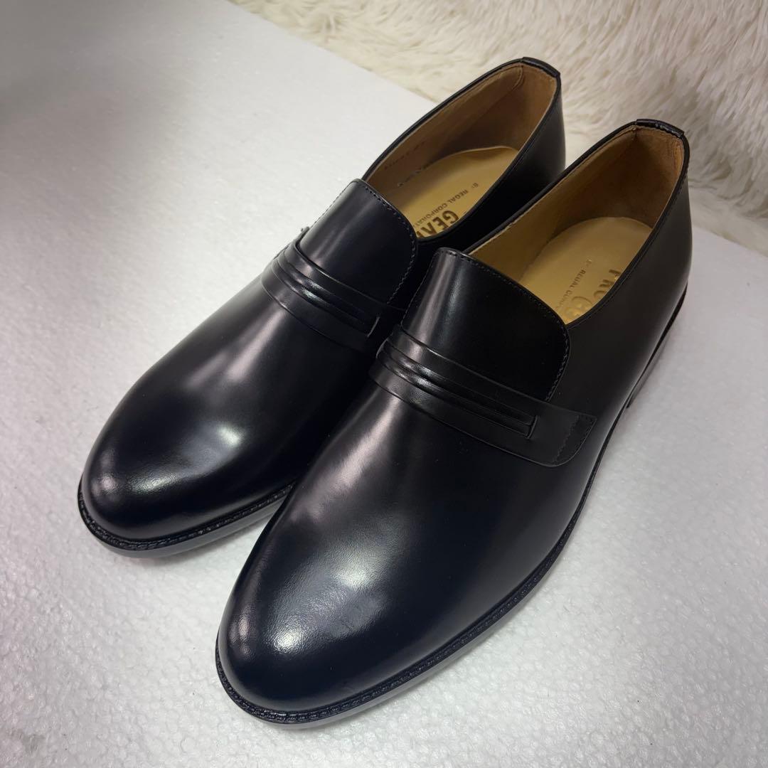 未使用 リーガル NK41 ローファー スリッポン ブラック 27cm EEEE