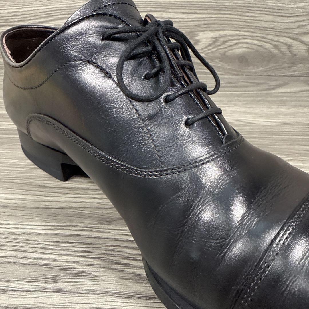 美品　リーガル　ビジネスシューズ　ストレートチップ　内羽　本革　レザー　黒　27