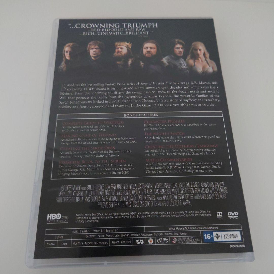 [北米版] Game of Thrones DVD シーズン1〜7