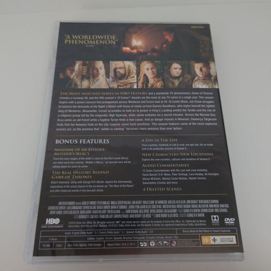 [北米版] Game of Thrones DVD シーズン1〜7