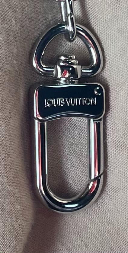 ルイヴィトン LOUIS VUITTON アノクレ キーリング キーホルダー