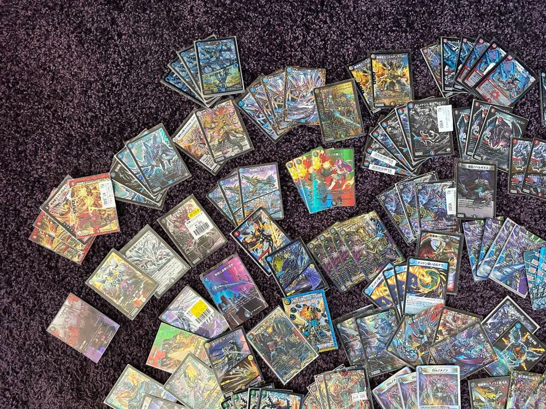デュエルマスターズ　引退品　デッキ11個+カスタムパーツ他