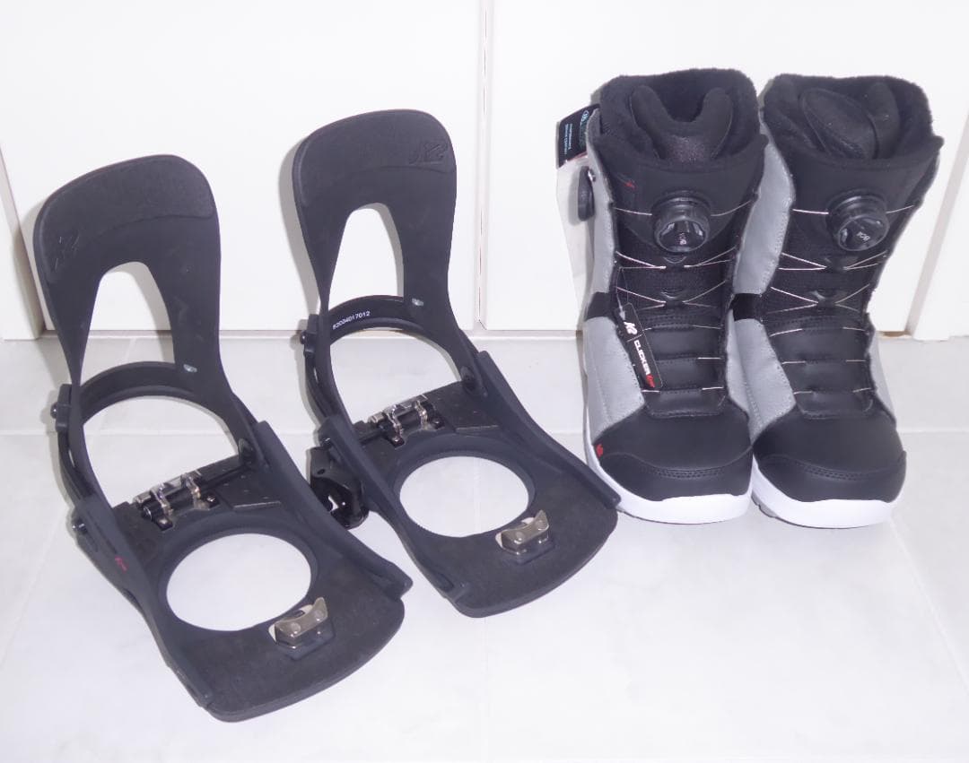 未使用品！K2 CLICKER ステップイン ブーツ/ビンディング 2点セット