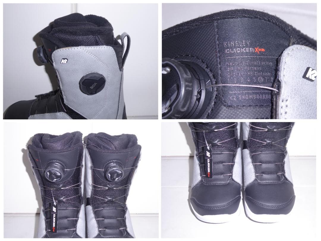 未使用品！K2 CLICKER ステップイン ブーツ/ビンディング 2点セット