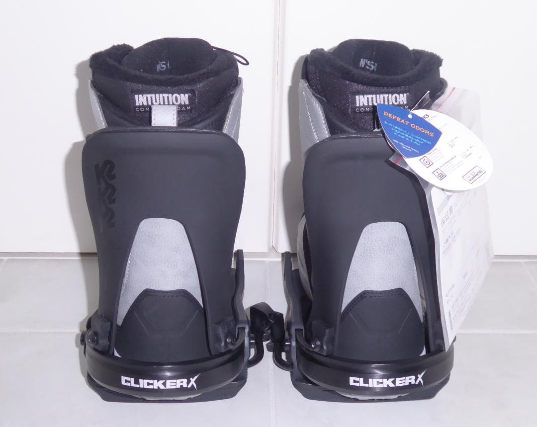 未使用品！K2 CLICKER ステップイン ブーツ/ビンディング 2点セット