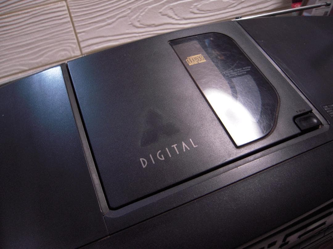 AIWA CSD-XR90　ダブルカセットデッキ　ジャンク　バブルラジカセ