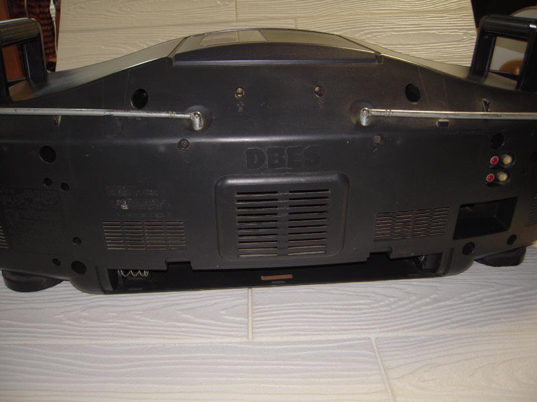 AIWA CSD-XR90　ダブルカセットデッキ　ジャンク　バブルラジカセ