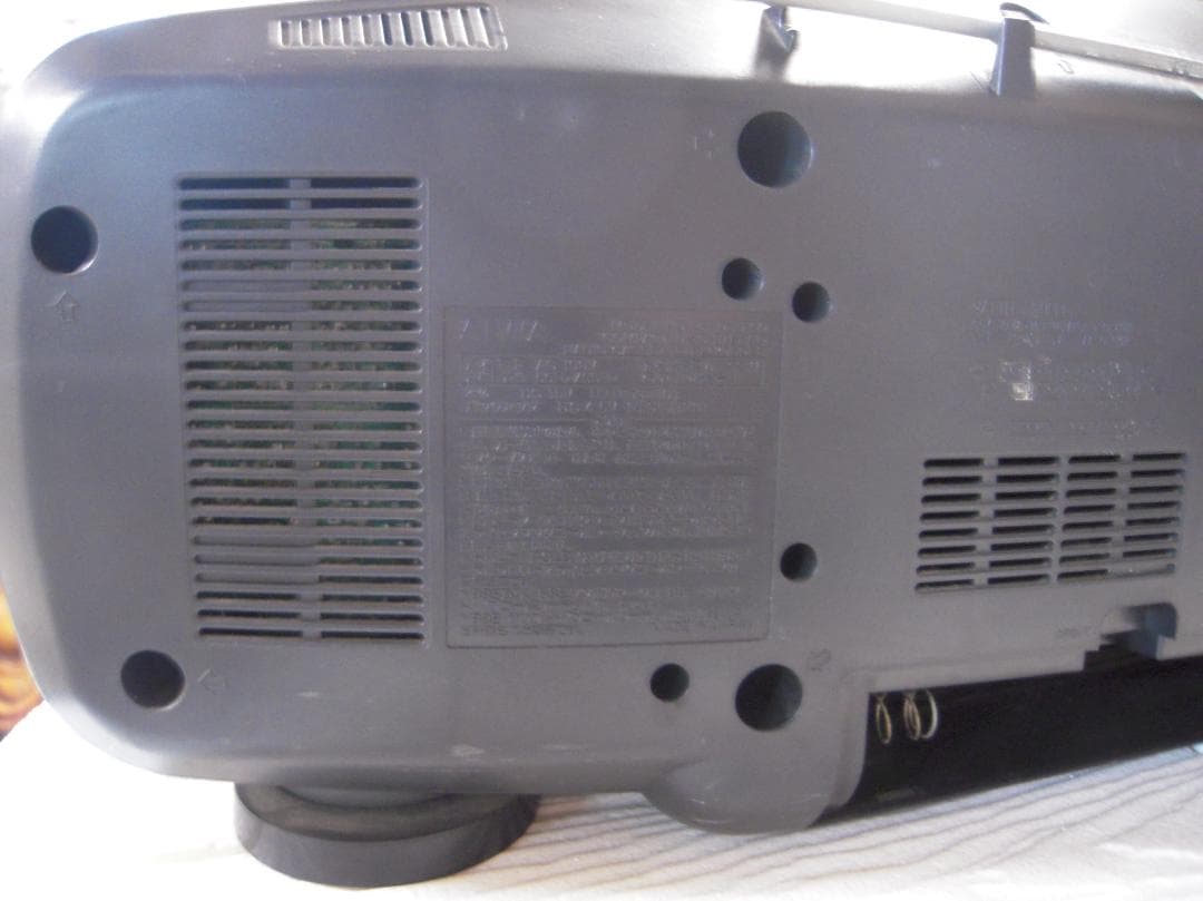 AIWA CSD-XR90　ダブルカセットデッキ　ジャンク　バブルラジカセ