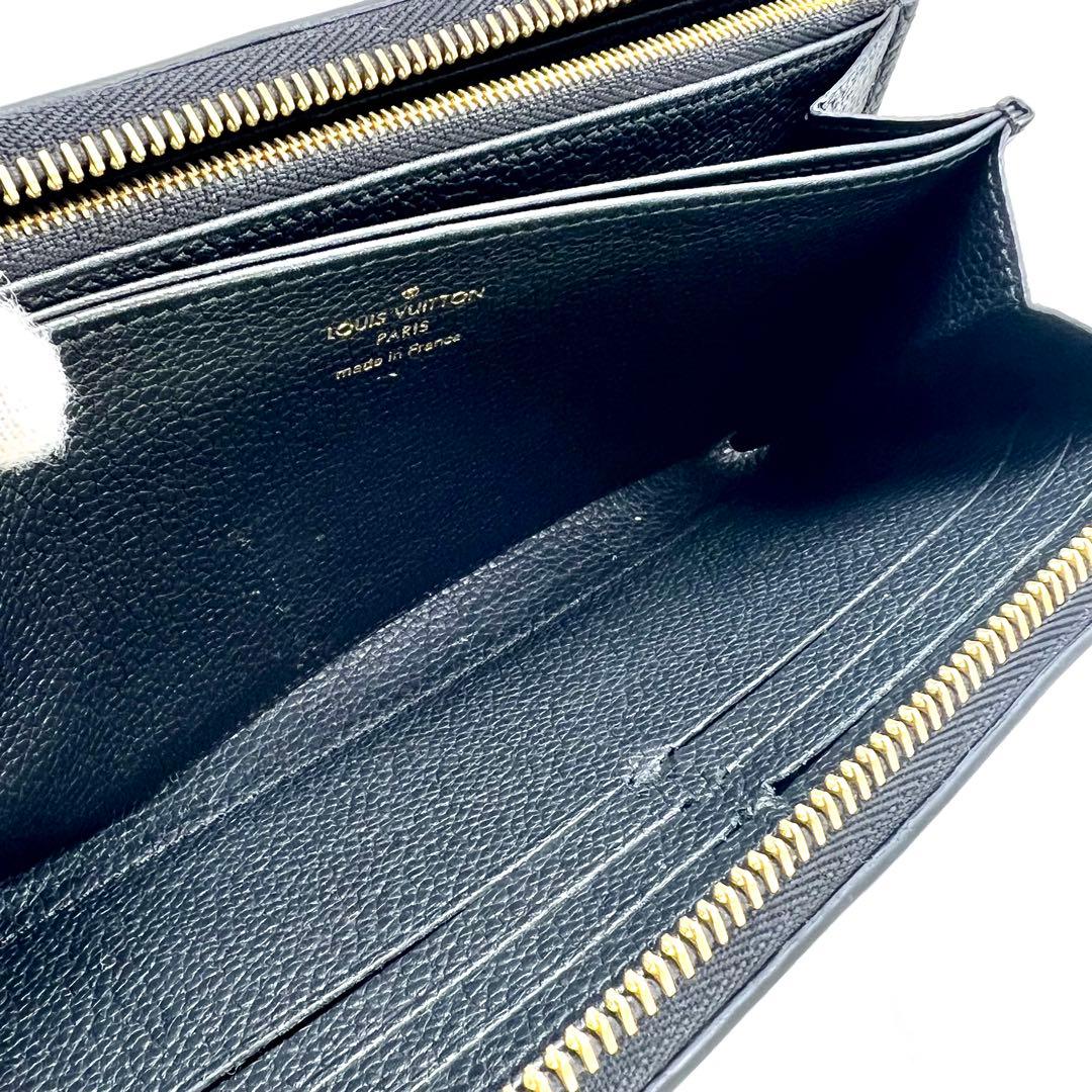 aya-s アンプラント バイカラー モノグラム ジッピーウォレット