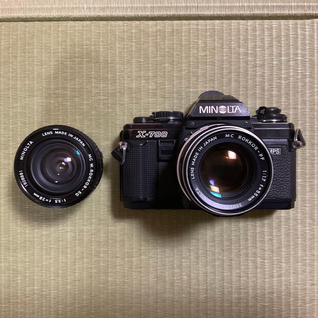 MINOLTA X-700 一眼レフカメラ + レンズ