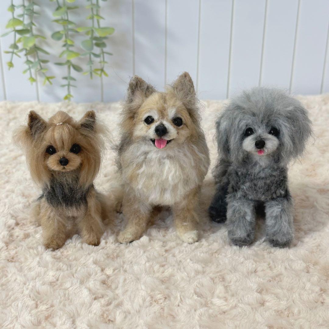 ハンドメイド 羊毛フェルト うちの子オーダー