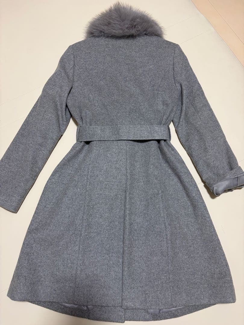 CONPIACERE コンピアチェーレ カシミア コート サガフォックス グレー