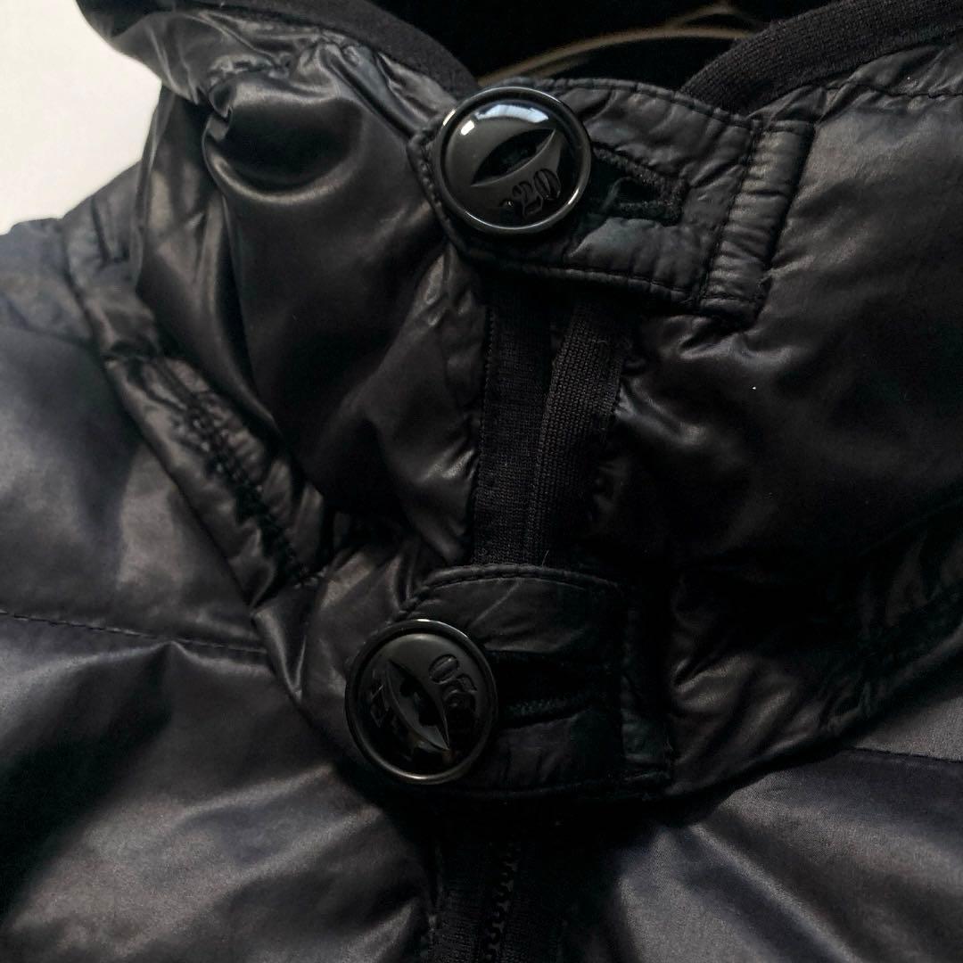 【わさび】ネイバーフッド BAL DOWN ダウンジャケット ブラック